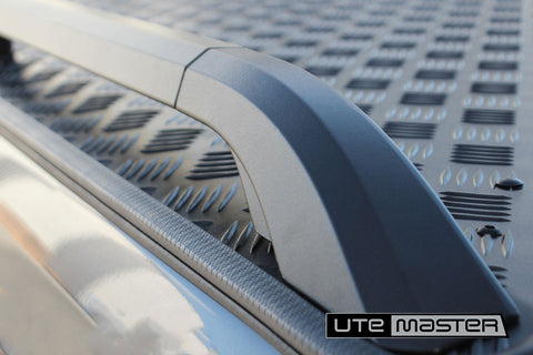 UTEMASTER LOAD LID ACCESSORY - STANDARD SIDE RAILS CAST ALUMINIUM - SUITS STANDARD LOAD LID WITHOUT SPORTS BARS