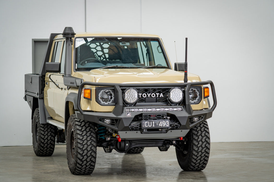 OFFROAD ANIMAL TORO BULL BAR, SUITABLE FOR SINGLE CAB (FACELIFT) TOYOTA LAND CRUISER 79 SERIES, 2024 ON