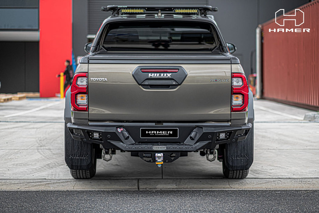 HAMER NOVA SERIES REAR BAR- TOYOTA HILUX 2015-PRESENT