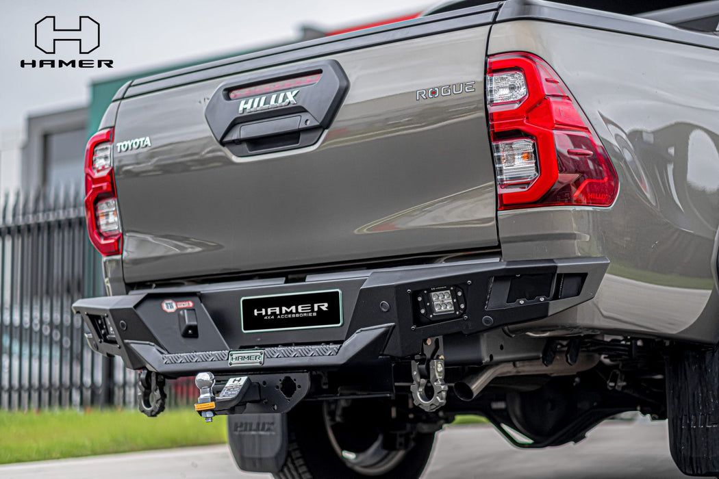 HAMER NOVA SERIES REAR BAR- TOYOTA HILUX 2015-PRESENT