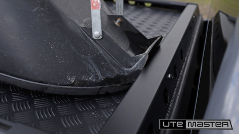 UTEMASTER ACCESSORIES - HILUX 2015-2021 LOAD STOP TO SUIT DESTROYER RAILS, SPORTS BAR LOAD LID