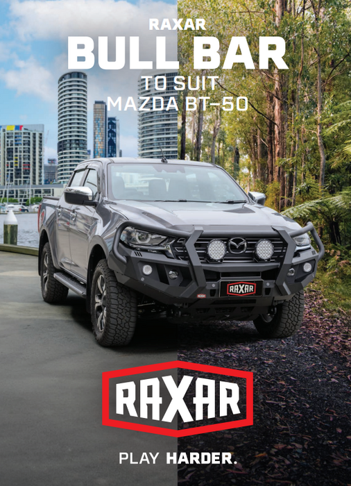 RAXAR NO LOOP BULLBAR TO SUIT MAZDA BT-50 2020+