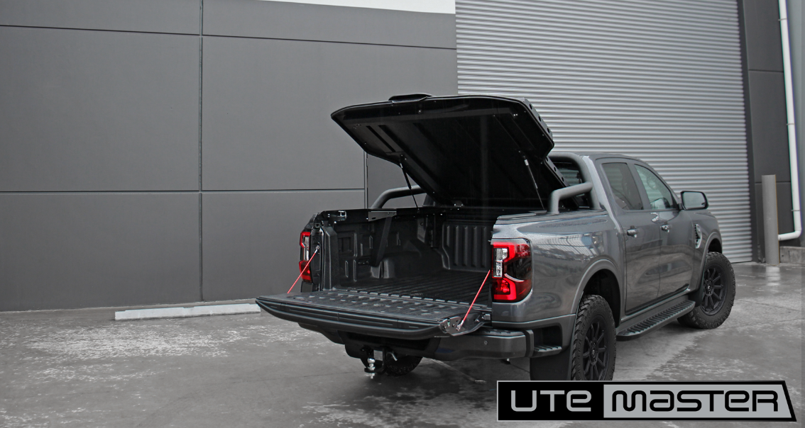 UTEMASTER LOAD-LID TO SUIT FORD RANGER (NEXT GEN 2022+) - GENUINE FORD SPORTS BARS