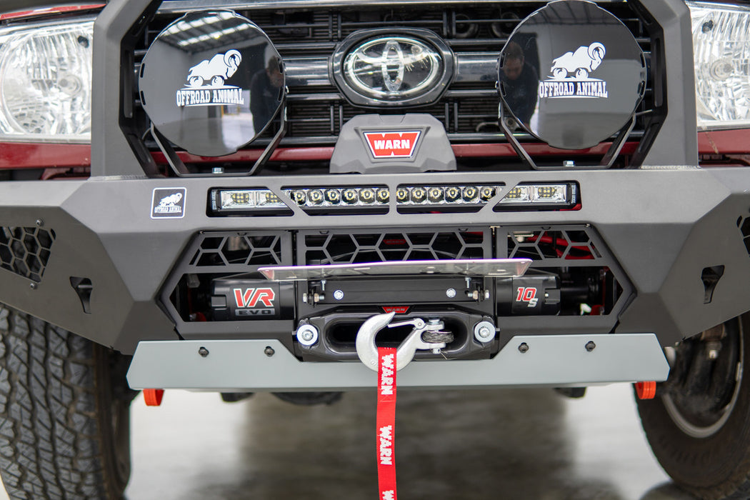 OFFROAD ANIMAL TORO BULL BAR, SUITABLE FOR SINGLE CAB TOYOTA LAND CRUISER 79 SERIES, 2017-2023