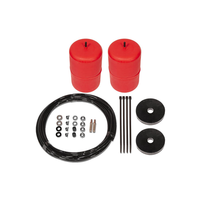 POLYAIR RED STANDARD HEIGHT AIRBAG KIT COIL SPRING REAR- TOYOTA HIACE, 2WD (1996 >)