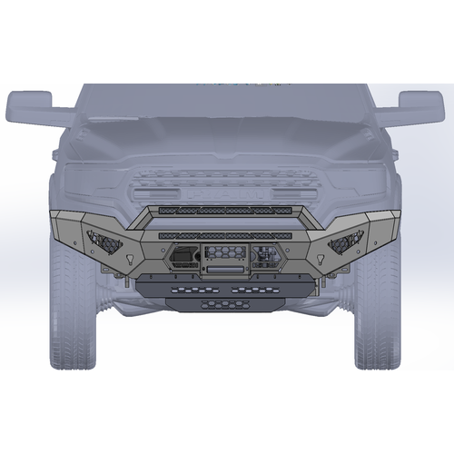 OFFROAD ANIMAL PREDATOR BULL BAR, RAM 1500 DT, 2021 TO CURRENT
