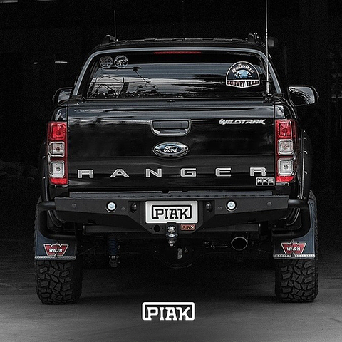 PIAK REAR STEP TOW BAR WITH SIDE PROTECTION FORD RANGER (ALL PX SERIES 2011-2022)