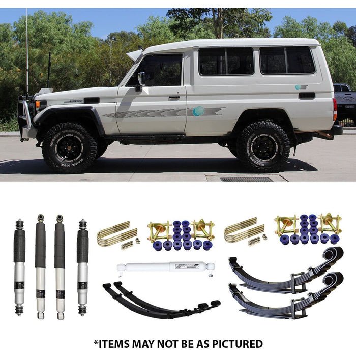 SELECT 4WD OVERLAND SERIES 2"LIFT KIT- 70/75 SERIES LANDCRUISER (TROOPY + TRAY BACK)