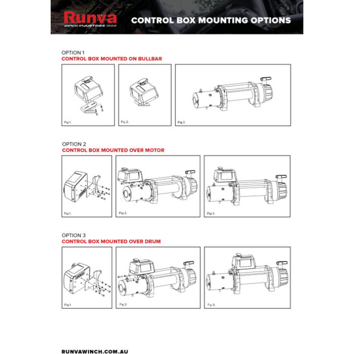 RUNVA EWB9500-Q PREMIUM 24V WITH SYNTHETIC ROPE