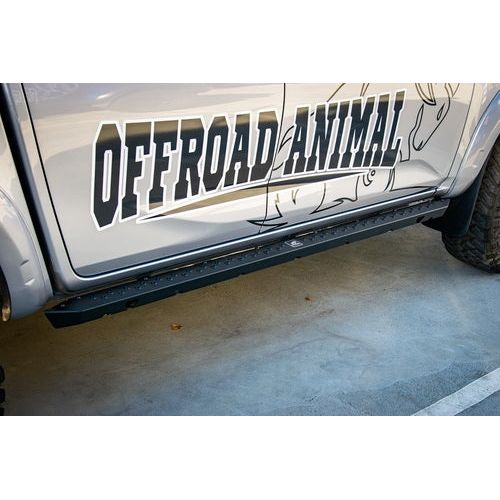 OFFROAD ANIMAL ROCK SLIDERS FOR ISUZU D-MAX MY21, DUAL CAB (2020-ON)