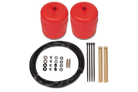 POLYAIR RED STANDARD HEIGHT FRONT AXLE AIRBAG KIT- FORD MAVERICK, 4WD FRONT AXLE