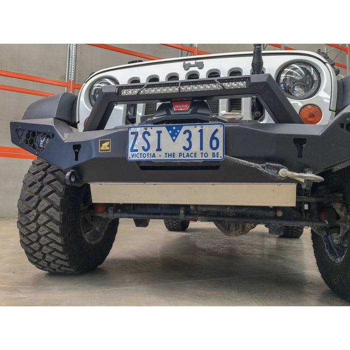 OFFROAD ANIMAL SKID PLATE, JK WRANGLER BULL BAR