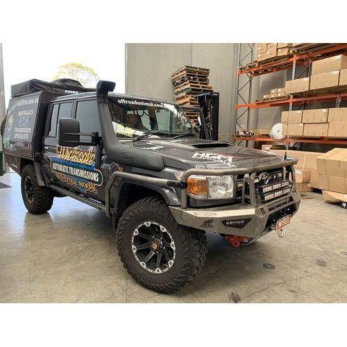 OFFROAD ANIMAL ROCK SLIDERS WITH SCRUB RAILS, SUITABLE FOR TOYOTA LAND CRUISER 79 SERIES, 2007 ON