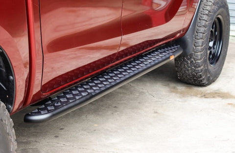 PIAK SIDE STEPS CURVED DOWN TO SUIT FORD RANGER (ALL PX SERIES 2011-2022)