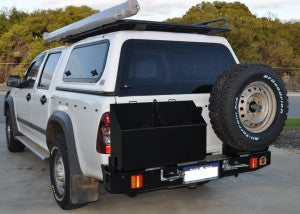 OUTBACK ACCESSORIES TWIN WHEEL CARRIER- HOLDEN RODEO RA