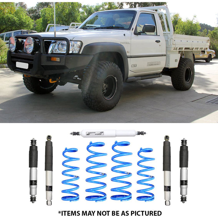 SELECT 4WD OVERLAND SERIES 2" LIFT KIT- NISSAN PATROL GU CAB CHASSIS (COIL REAR)