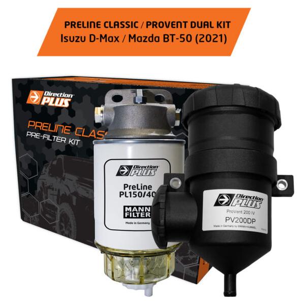 PRELINE CLASSIC + PROVENT DUAL KIT D-MAX / BT-50 (2020-ON)