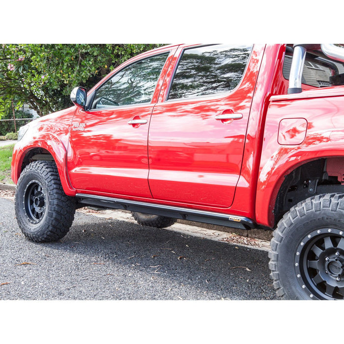 PHAT BARS ROCK SLIDERS/SIDE STEPS- TOYOTA HILUX (2005-2015)