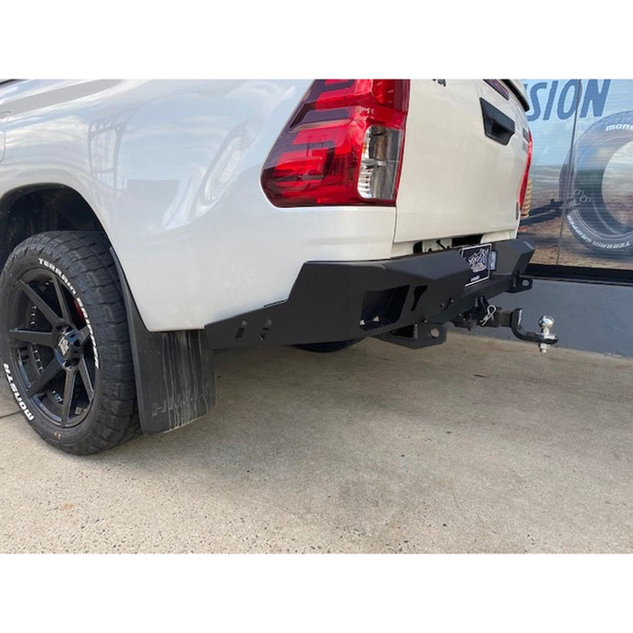 OFFROAD ANIMAL REAR BUMPER AND TOW BAR, TO SUIT TOYOTA HILUX N80 2015-ON