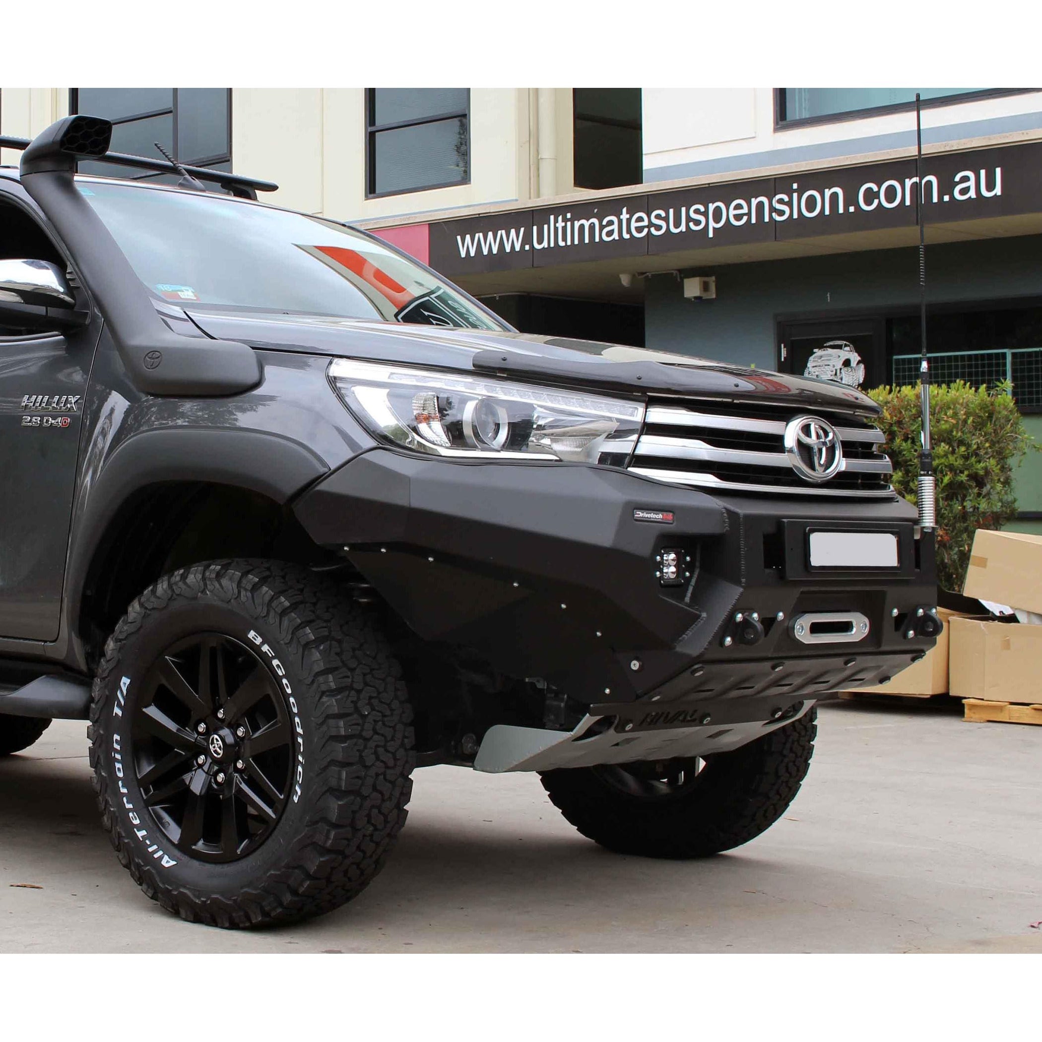 RIVAL BAR- PREMIUM ALLOY BUMPER- TOYOTA HILUX REVO (2015-18 PRE-FACELI ...