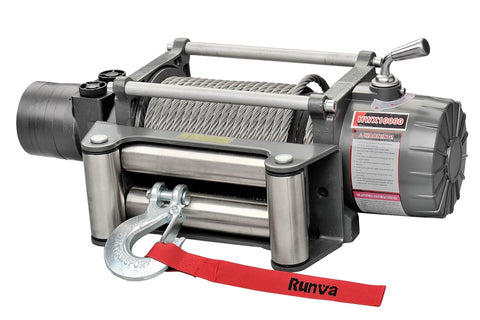 RUNVA HWX12000 12V WITH STEEL CABLE- 4X4 HYDRAULIC SERIES
