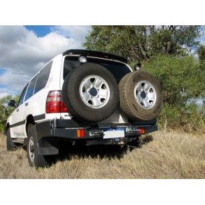 OUTBACK ACCESSORIES TWIN WHEEL CARRIER- TOYOTA LANDCRUISER 100 SERIES