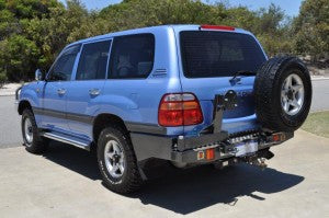 OUTBACK ACCESSORIES TWIN WHEEL CARRIER- TOYOTA LANDCRUISER 100 SERIES