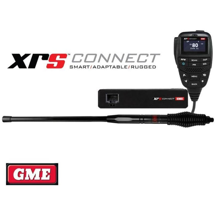 GME XRS-370C4P XRS CONNECT 4WD PACK WITH AE4704B STUBBY ANTENNA