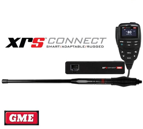 GME XRS-370C4P XRS CONNECT 4WD PACK WITH AE4704B STUBBY ANTENNA