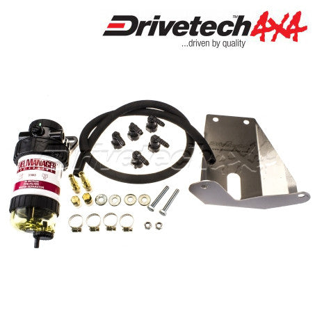 DRIVETECH 4X4 FUEL MANAGER PRE-FILTER & WATER SEPARATOR - FORD RANGER (ALL PX SERIES 2011-2022)