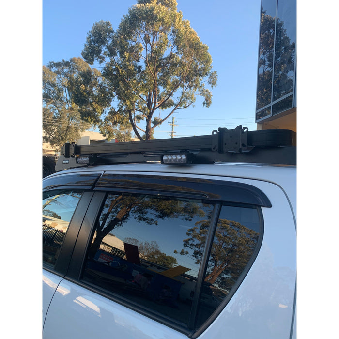 HILUX REVO DC (2016-CURRENT) SLIMLINE II ROOF RACK KIT / LOW PROFILE - BY FRONT RUNNER