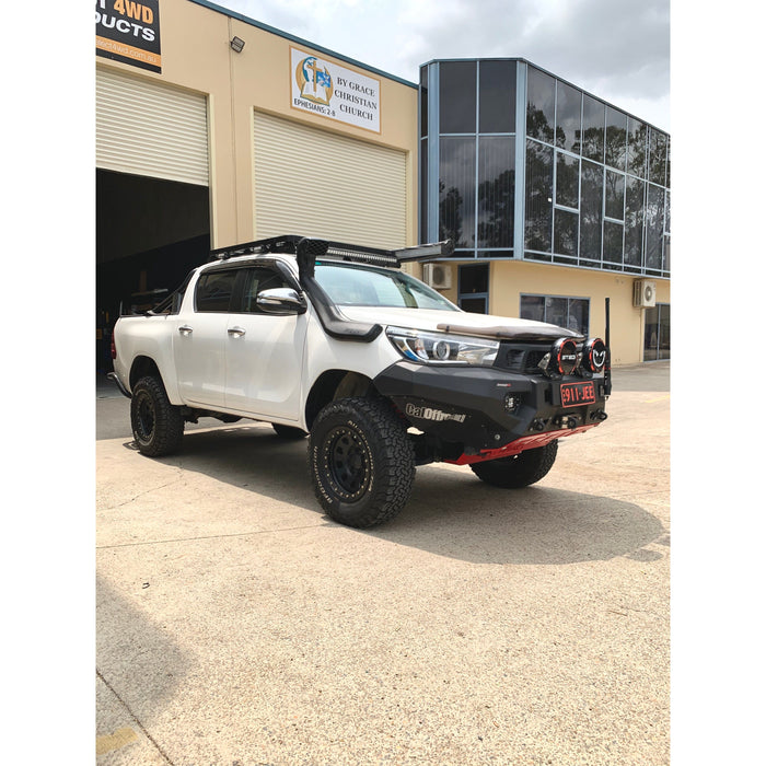 HILUX REVO DC (2016-CURRENT) SLIMLINE II ROOF RACK KIT / LOW PROFILE - BY FRONT RUNNER