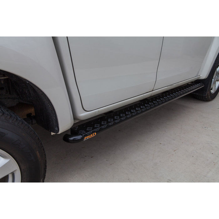 PHAT BARS ROCK SLIDERS/SIDE STEPS - FORD RANGER (ALL PX SERIES 2011-2022)