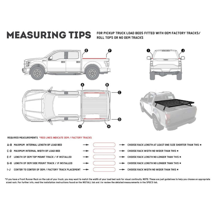 FRONT RUNNER ROOF RACK/LOAD BED RACK KIT / 1425(W) X 1358(L)