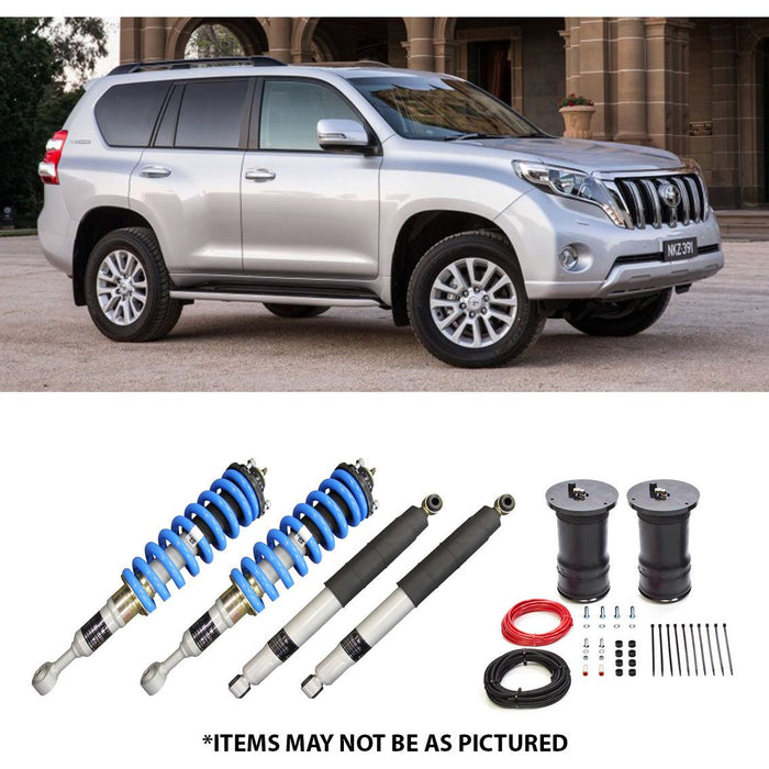 SELECT 4WD OVERLAND SERIES 2" LIFT KIT- PRADO 150 KAKADU (AIRBAG REAR)