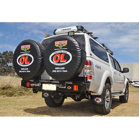 OUTBACK ACCESSORIES TWIN WHEEL CARRIER- HOLDEN RODEO RA