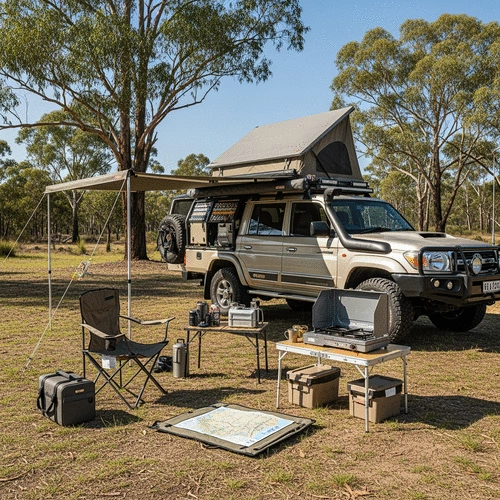 Step-by-Step Guide to Setting Up Your 4WD Camping Site for Comfort and Efficiency